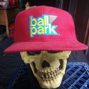 Deadstock Vintage Ballpark Hot Dogs Snap Hat Cap